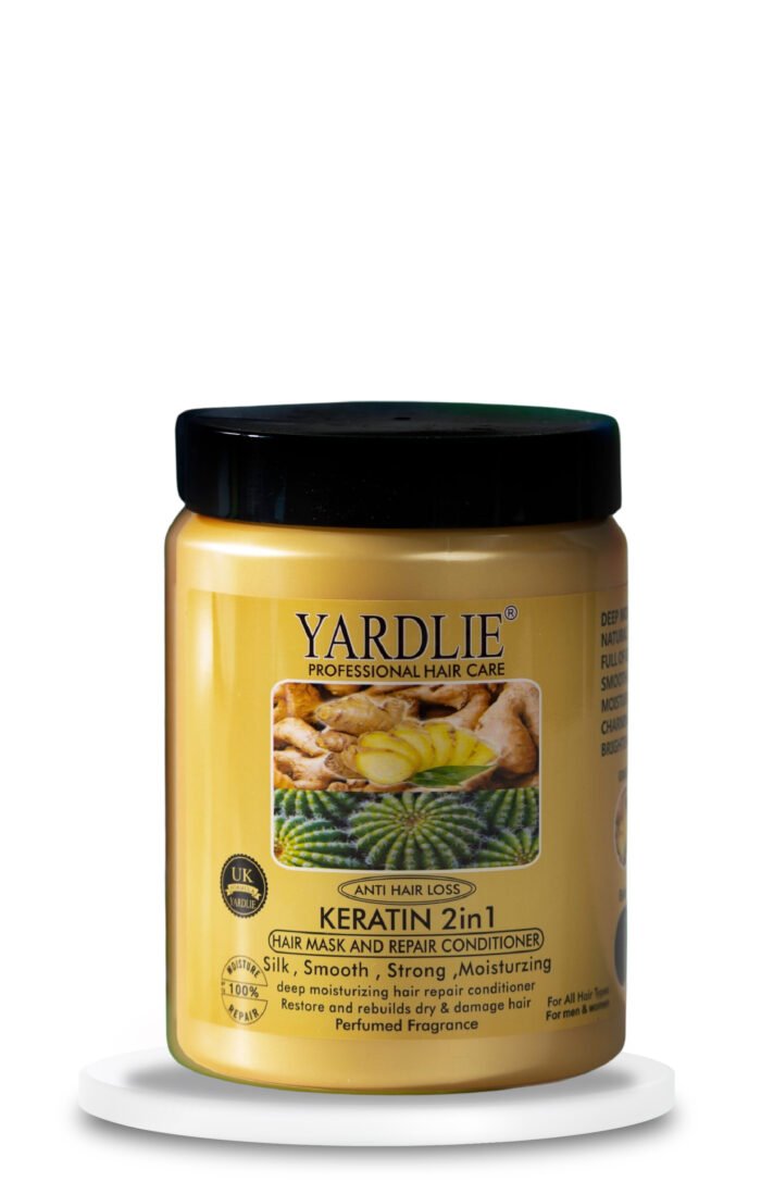 Ginger and Cactus 2-in-1 Keratin Hair Mask & Conditioner by Yardlie